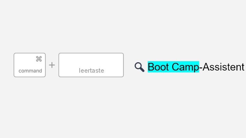 Bootcamp-Assistent starten